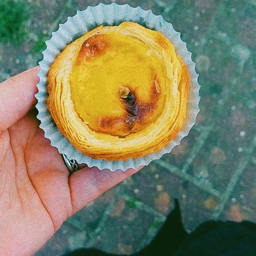 Pastel De Nata in Portugal Tijdens De Goede Reis!